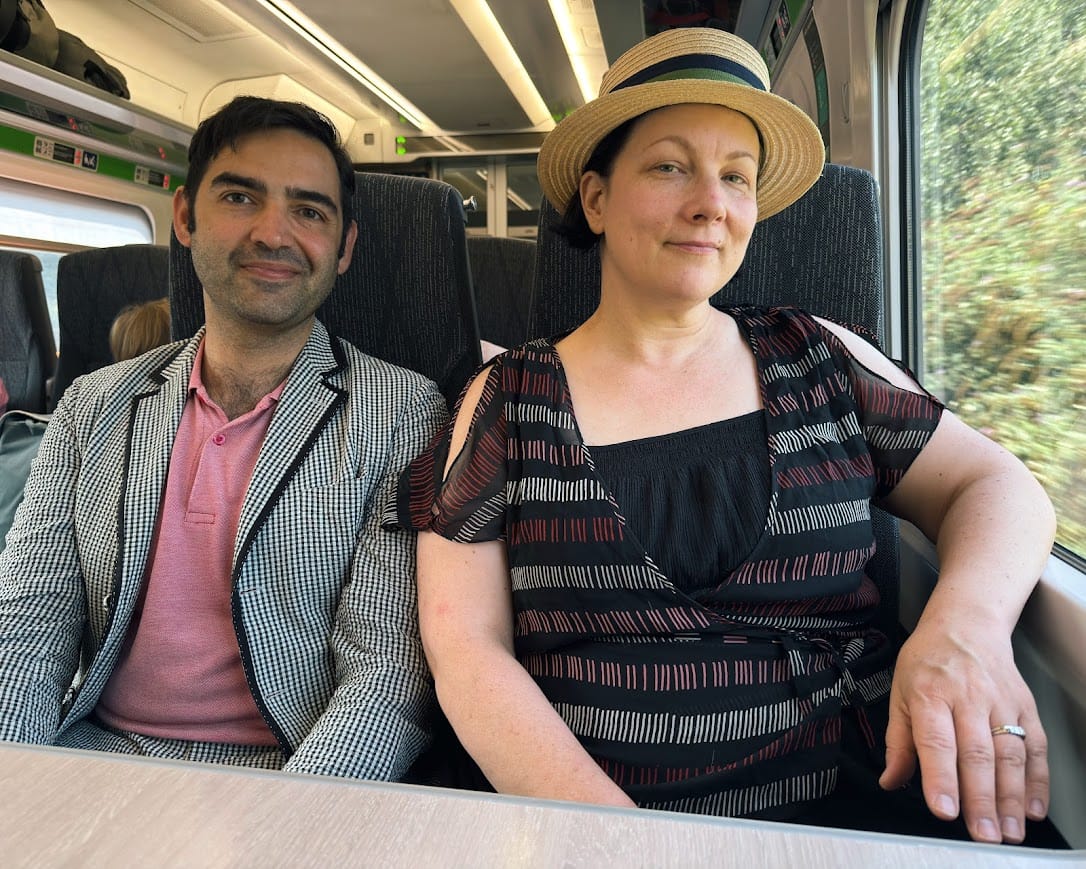 Dandy on a Train