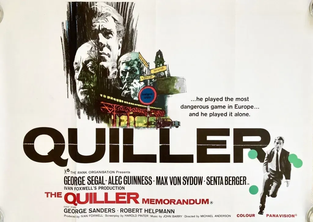 Film Poster for the Quiller Memorandum