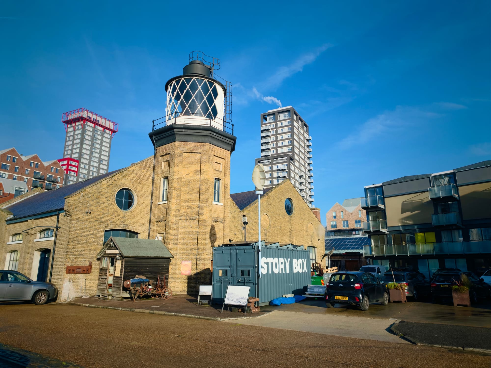 Picture of Bow Creek Lighthouse at Trinity Buoy Wharf
