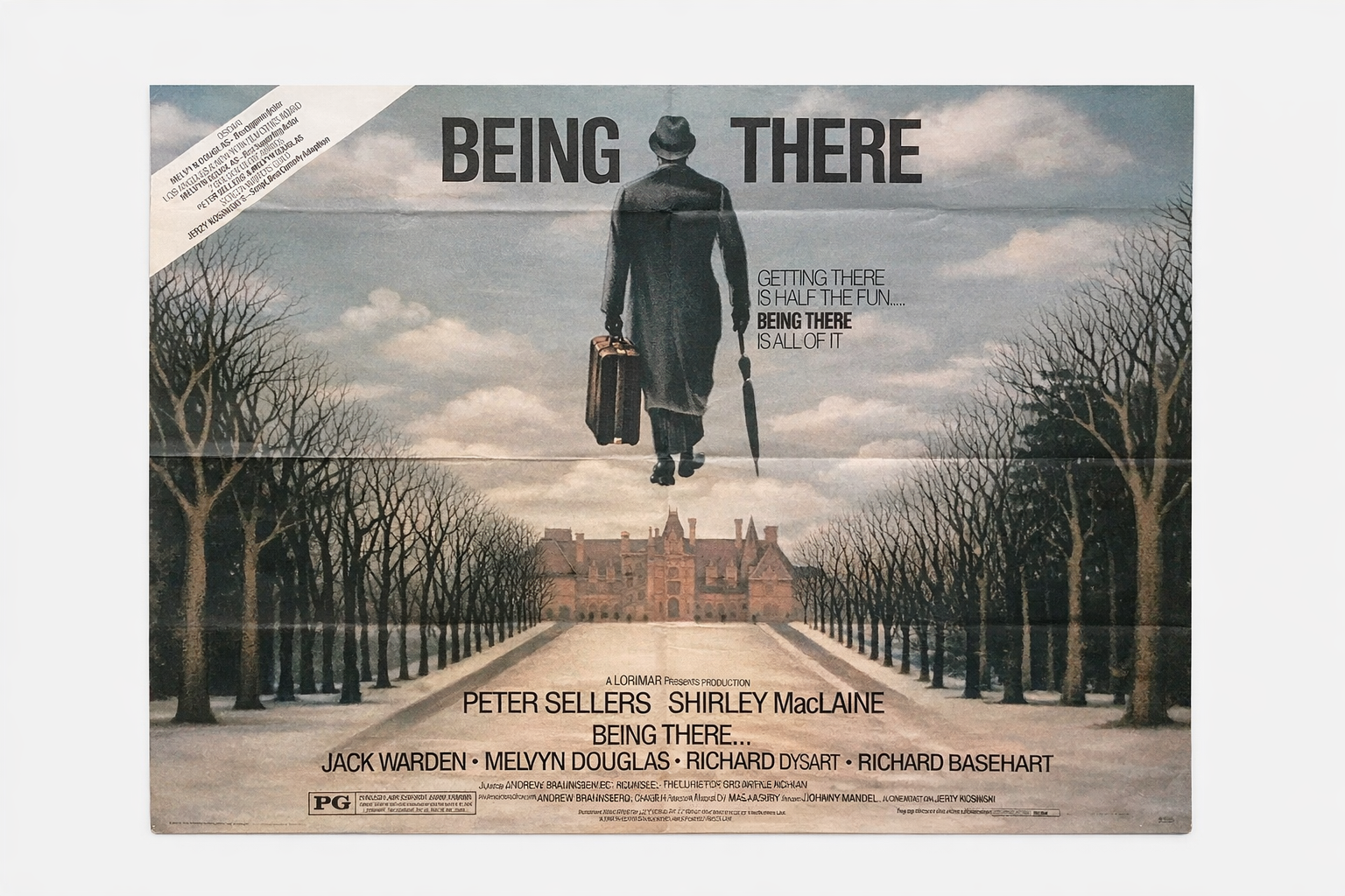 Poster from the 1979 film - Being There